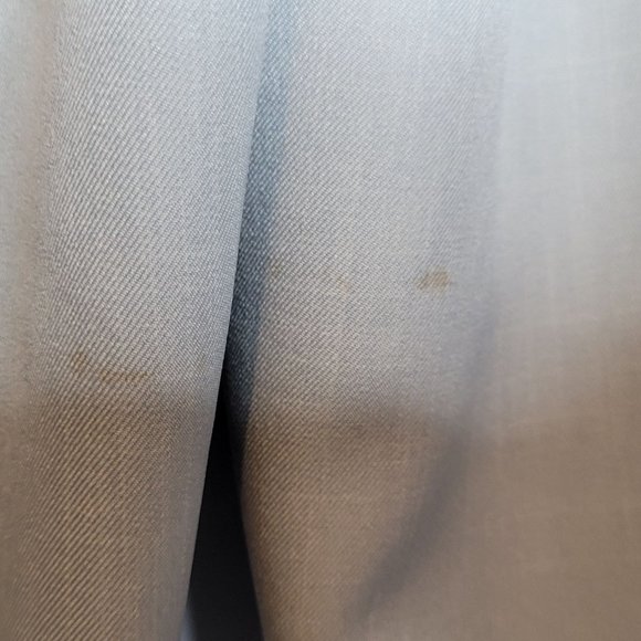 Travis Ayers Polyester Suit 3 Piece Jacket Pants Silk Sleeveless Blouse Size 10 - Picture 14 of 16